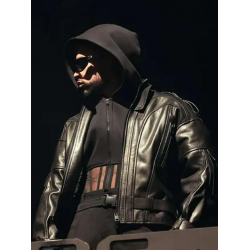 Bad Bunny Coachella Valley Music and Arts Festival Leather Jacket
